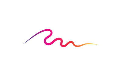 Line sound wave equalizer simple element logo design v3