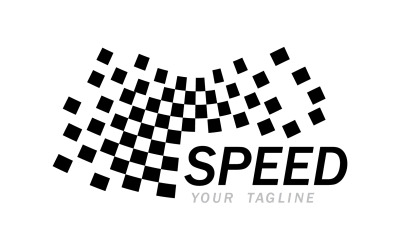 Race flage design sport start v6