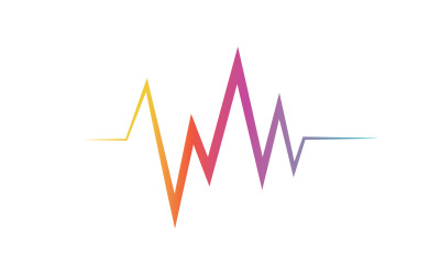 Sound wave line music equalizer v1