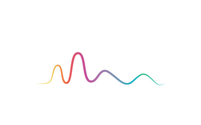 Sound wave line music equalizer v6