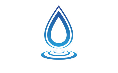 Waterdrop fresh nature  energy logo v29