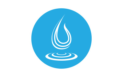Waterdrop fresh nature  energy logo v38