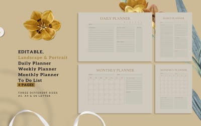 Planificateur ou suivi budgétaire mensuel - TemplateMonster