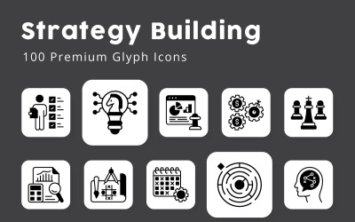 Stratégia létrehozása Glyph ikonok