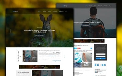 weBlogg - Best Blogging PSD Template Specially For BLOGGERS