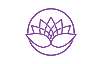 Flower lotus beauthy meditation yoga symbol v12