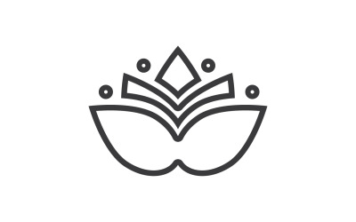 Flower lotus beauthy meditation yoga symbol v5