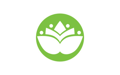Flower lotus beauthy meditation yoga symbol v9