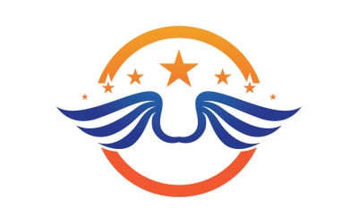 Wing Bird falcon eagle animal v27