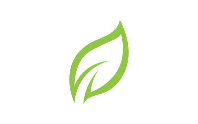 Green Leaf naturelement träd företagsnamn v23