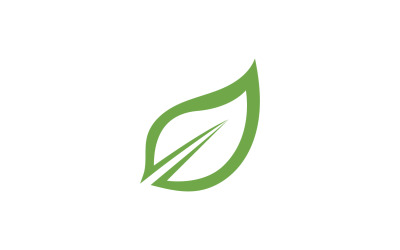 Green Leaf nature element tree  company name v32