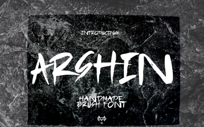 Arshin handgjorda borstteckensnitt