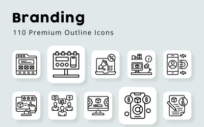 Branding unika dispositionsikoner