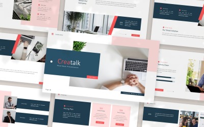 Creatalk — Modelo de palestra principal