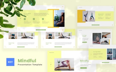 Mindful — 瑜伽主题演讲模板