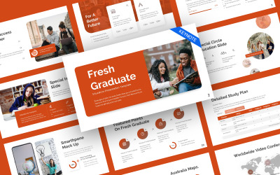 Graduate Modern Education Keynote Template
