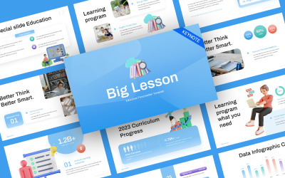 Lesson Creative Education Keynote Template