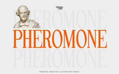Feromona | Serif clásico moderno