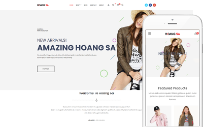 Hoang Sa - Modernt modetema WooCommerce-tema