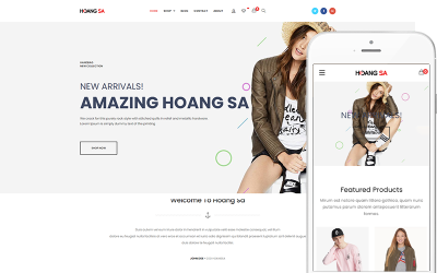 Hoang Sa - WooCommerce-thema voor moderne mode