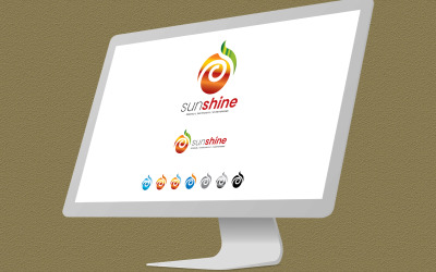Holiday Tour Vacation and Child School Education Sunrise Logo