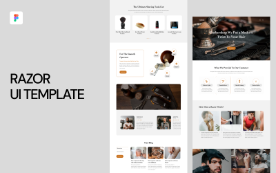 Razor UI webbdesignmall