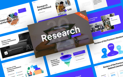 Research Thesis Defence Education PowerPoint Template