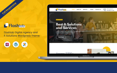 Flashlab Digital Agency та IT Solutions Тема Wordpress