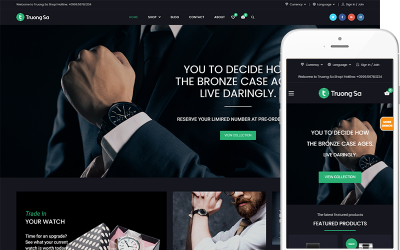 Truong Sa - 珠宝和手表在线商店主题 WooCommerce 主题