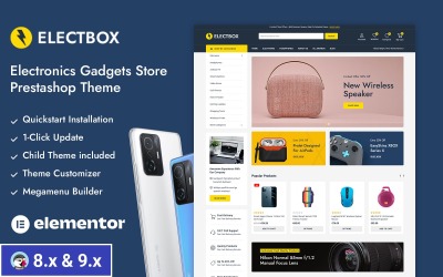 Electbox – Smart Electronics Gadgets Store Prestashop reszponzív téma