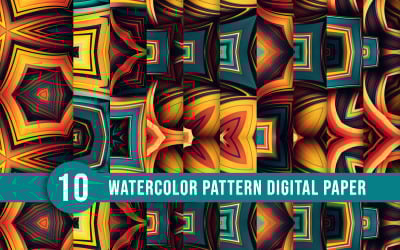Graphic seamless pattern bundle design