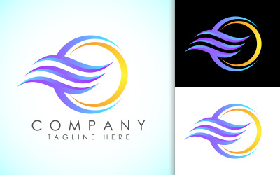 Klimaanlage-Symbol-Logo-Design