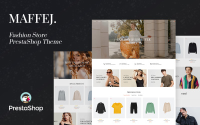 Maffej Moda ve Aksesuar PrestaShop Teması