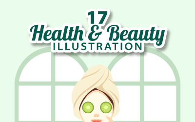 17 Szépség és egészség illusztráció