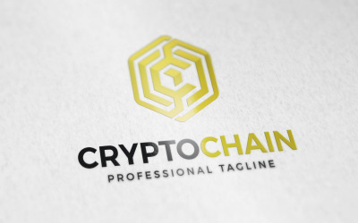 Crypto Chain Logo or letter C logo