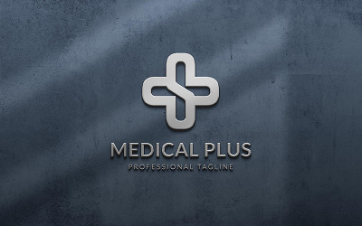 Lékařské Plus Logo Vektorový Design