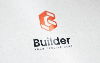 Logotipo del constructor o logotipo de la letra B