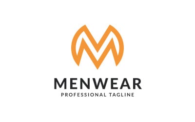 Písmeno M Logo Design Vektorové šablony