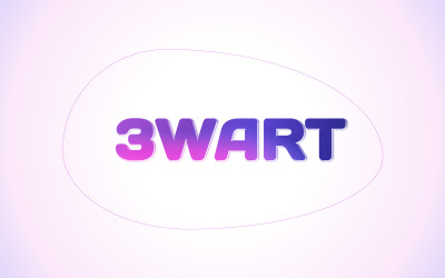 Tekstowy szablon HTML animacji logo