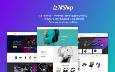 Ap Htshop – Gaming &amp;amp; Computer Marketplace Shopify téma
