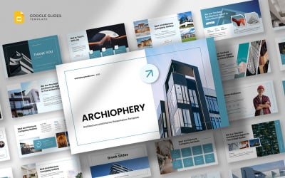Archiophery - Modelo de Apresentações Google de Arquitetura e Interiores