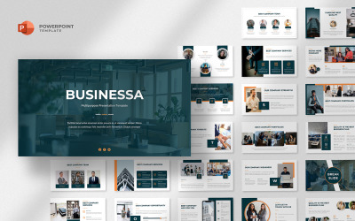 Businessa - Többcélú üzleti Powerpoint sablon