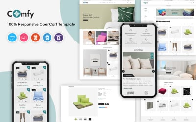 Comfy - адаптивный шаблон OpenCart