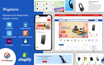 MyStore – víceúčelové responzivní téma Shopify OS 2.0