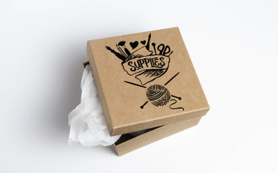 Supplies Storage Boxes Logo Design