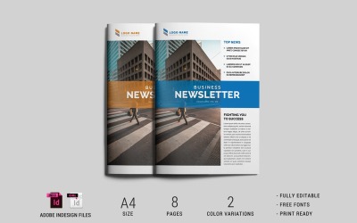 Corporate Newsletter Template
