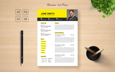 Curriculum Vitae-sjabloon | Ontwerp hervatten