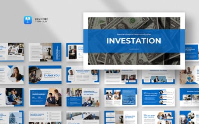 Investasion - 财务公司主题演讲模板