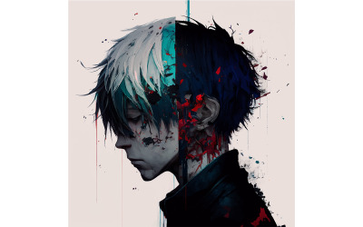 Shandar Grégoire karaktär Illustration vektor