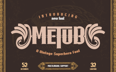 Metub – Display Hero Font